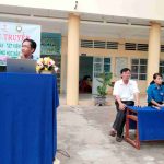 Anh Trần Văn Vui tuyên truyền sữ dụng điện tiết kiệm