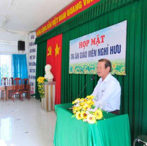 Thầy Huỳnh Quang Vinh - Phát biểu cảm nghĩ tại buổi lễ